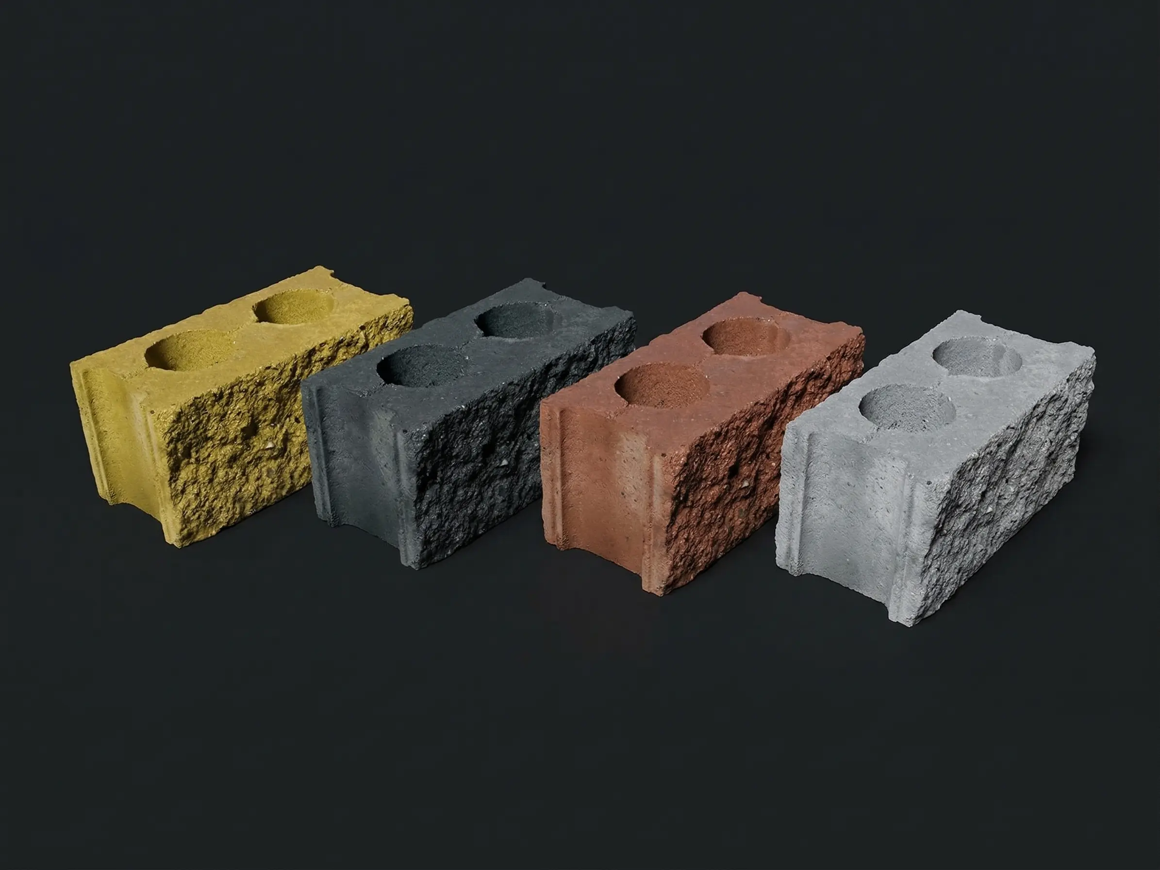 Kırma Blok Duvar Taşı